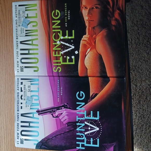 unbranded Other Hunting Eve And Silencing Eve By Iris Johansen